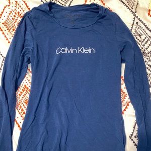 CALVIN KLEIN SLEEPWEAR LONG SLEEVE TOP